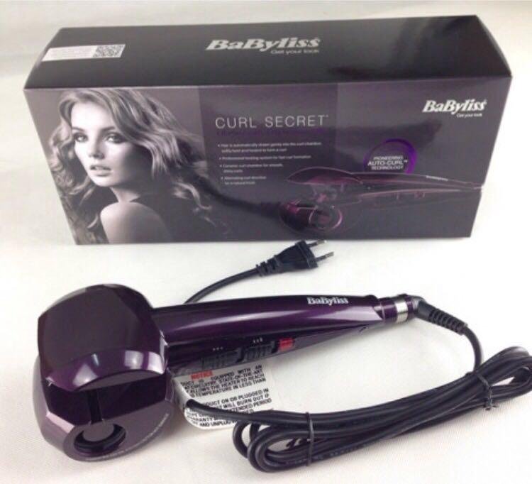 Curl secret. BABYLISS Curl Secret c1000e. Электрощипцы BABYLISS Curl Secret. Плойка бебилис Курл секрет. Стайлер BABYLISS ion.