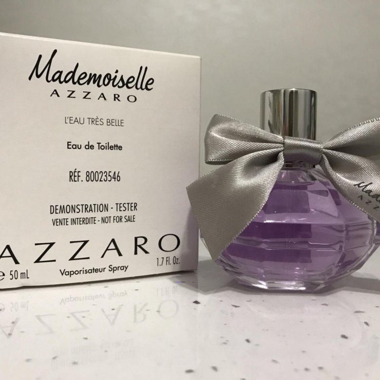 Azzaro mademoiselle. Мадмуазель Аззаро тестер. Azzaro Mademoiselle (тестер азаро). Мадмуазель Аззаро фиолетовые. Духи Mademoiselle Azzaro пробник.