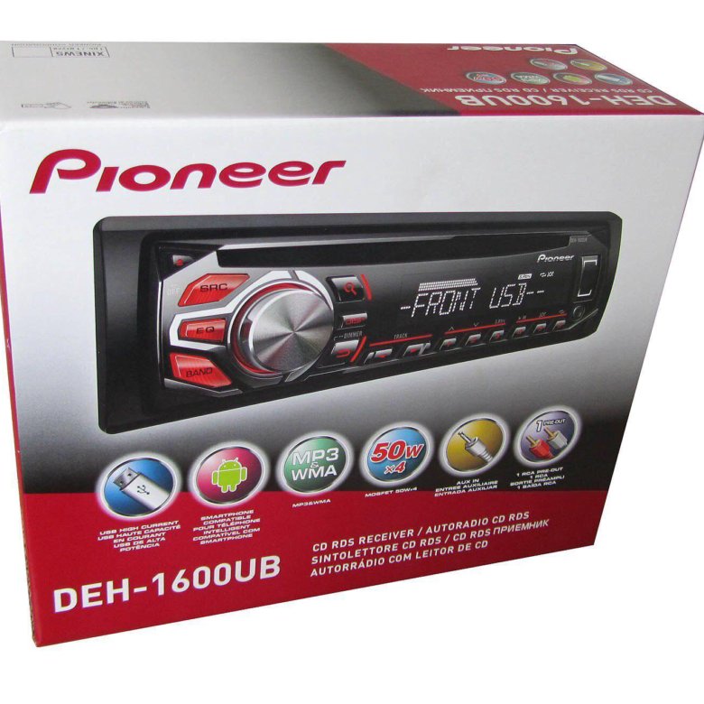 Pioneer характеристики. Пионер deh 1600ub. Магнитола Пионер deh 1600ub. Магнитофон Пионер 1600ub. Pioneer deh 1600.