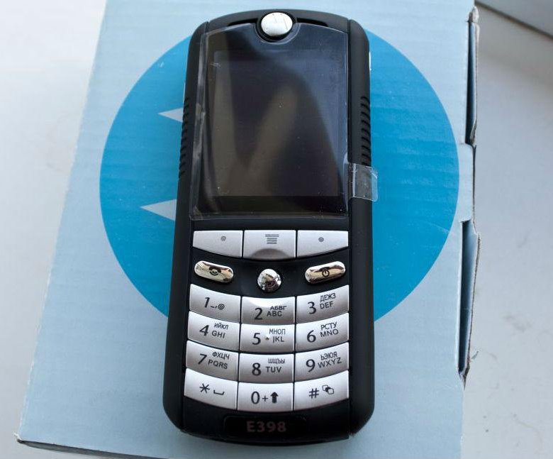 Motorola e398 фото