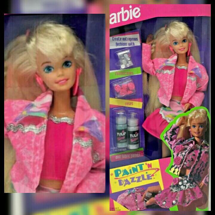 paint and dazzle barbie