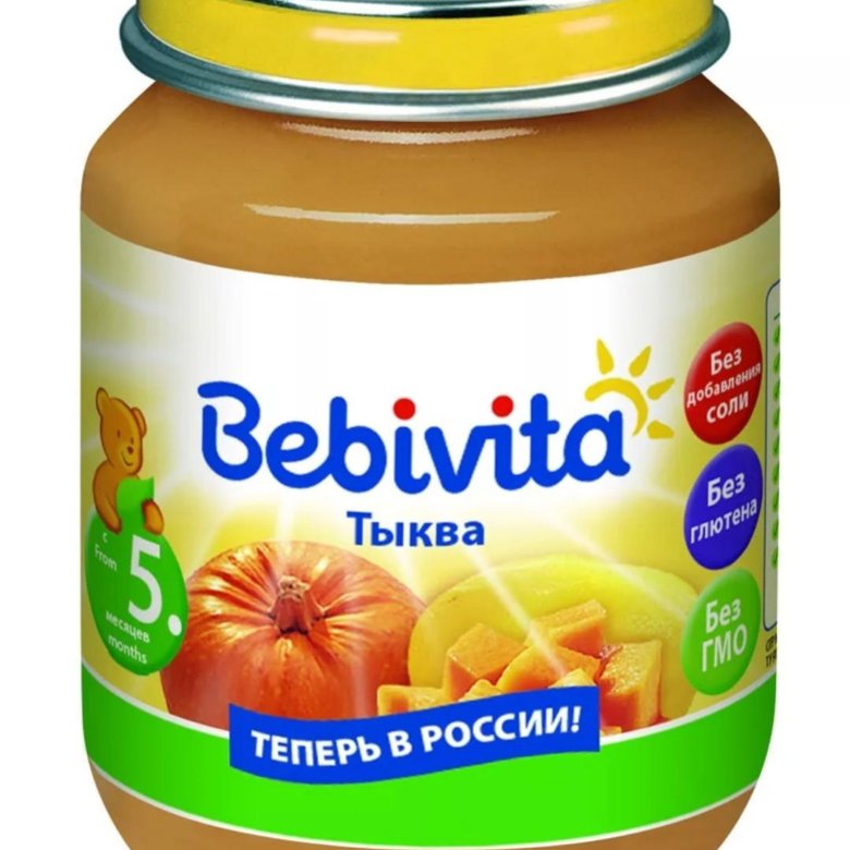 Пюре bebivita овощное рагу с цыпленком