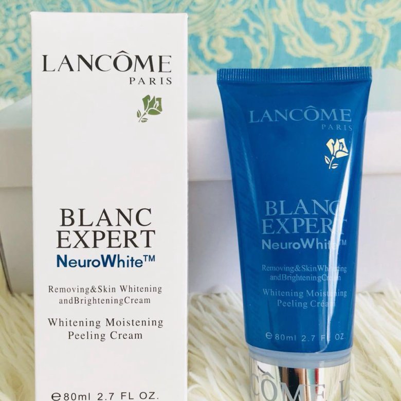 Lancome blanc expert. Lancome Blanc Expert NEUROWHITE X. Скраб - Lancome Blanc Expert NEUROWHITE. Lancome Paris Blanc Expert Neuro White способ применения. 815875 Ланкоме артикул крем пилинг для лица.