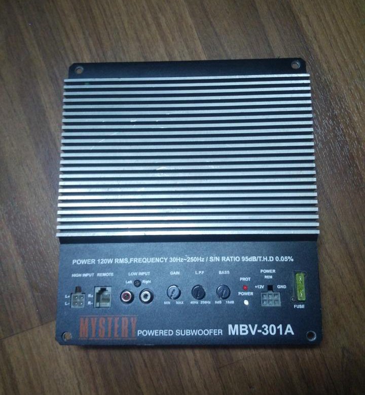 Mystery mbv 301a схема