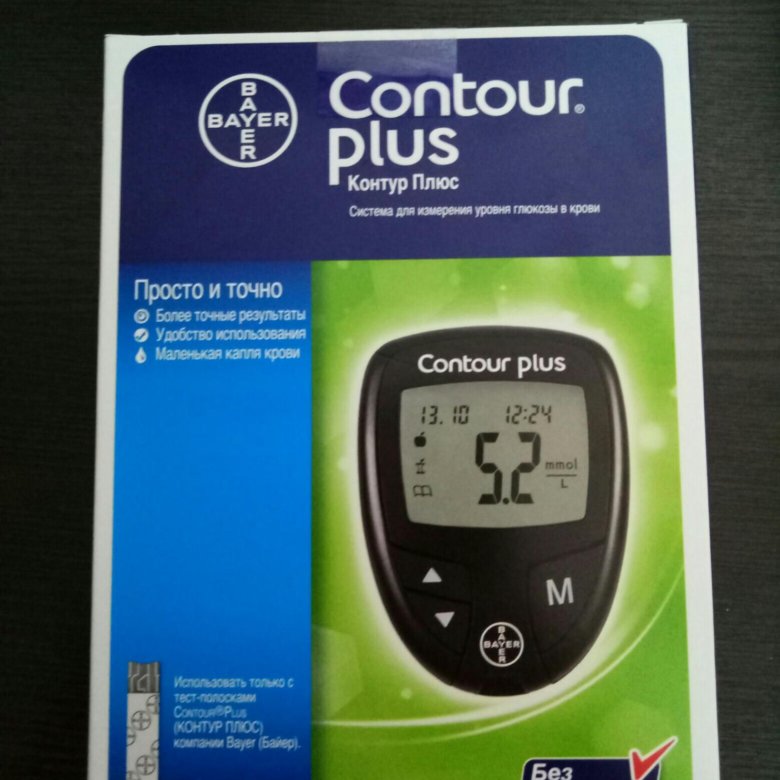 Глюкометр contour plus