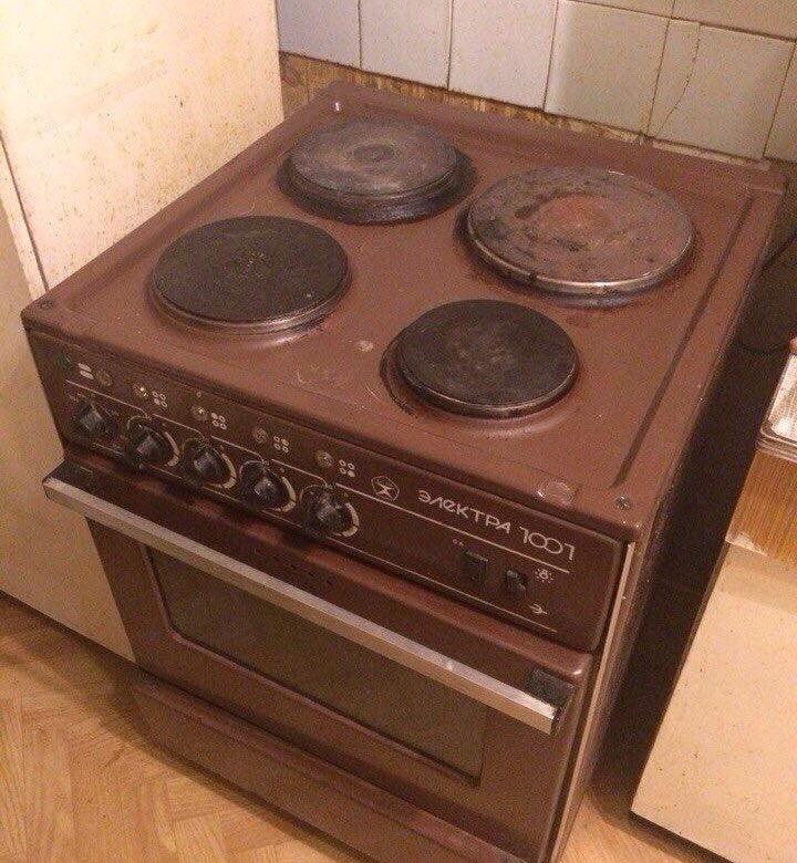 Электрическая плита с духовкой – купить в Москве, цена 2 500 руб ...