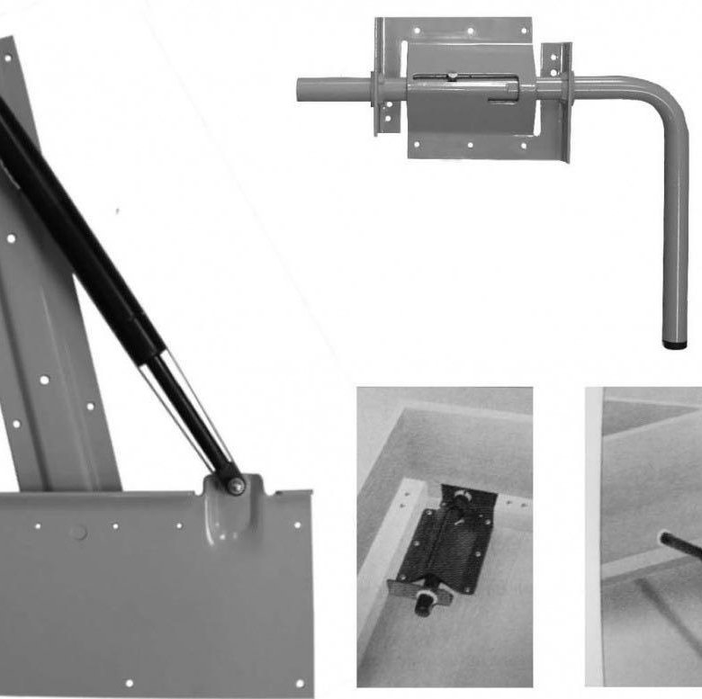 Установка газлифта на шкаф кровать