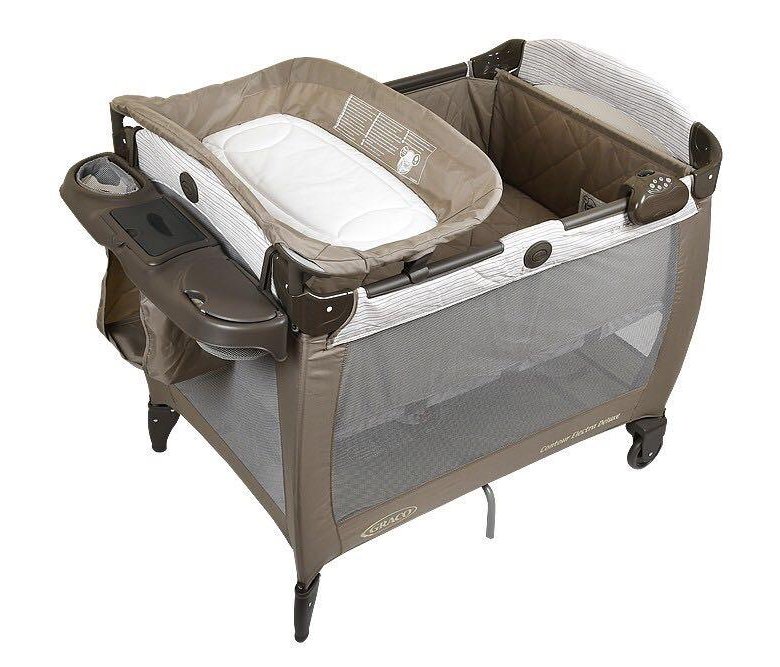 Манеж кровать graco deluxe contour electra deluxe