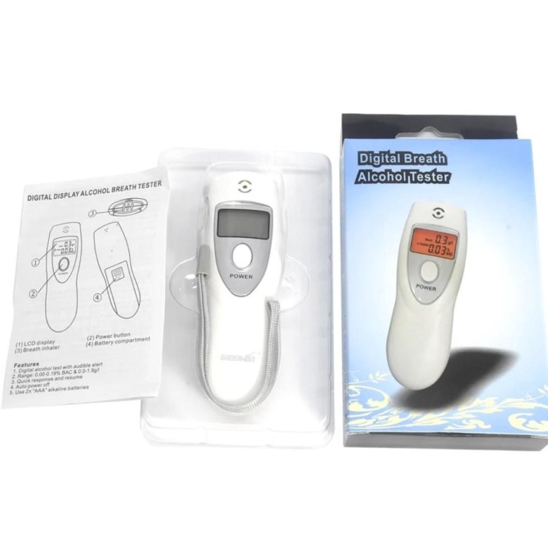 Alcohol breath tester инструкция