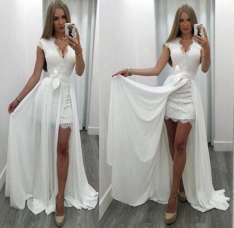 Фото платье вечернее белое платье