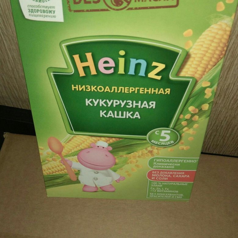 Каша безмолочная heinz рисовая низкоаллергенная состав