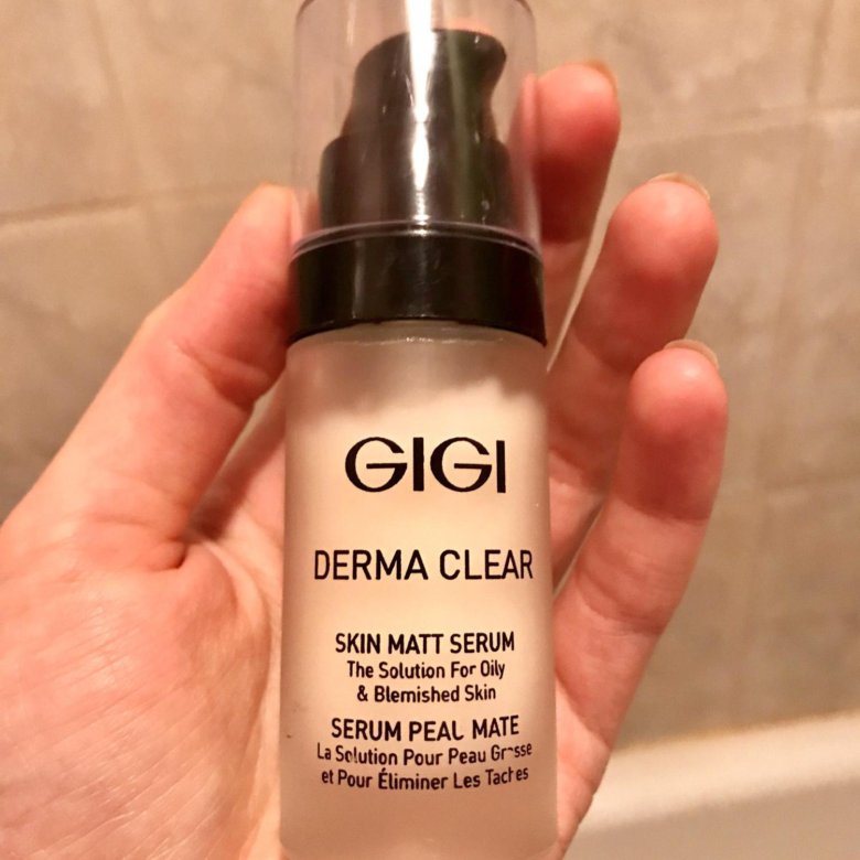 Clear derma сыворотка для волос. Gigi матирующая сыворотка Derma Clear Serum Skin Matt.
