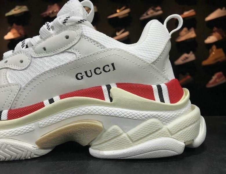 Balenciaga Triple s x Gucci