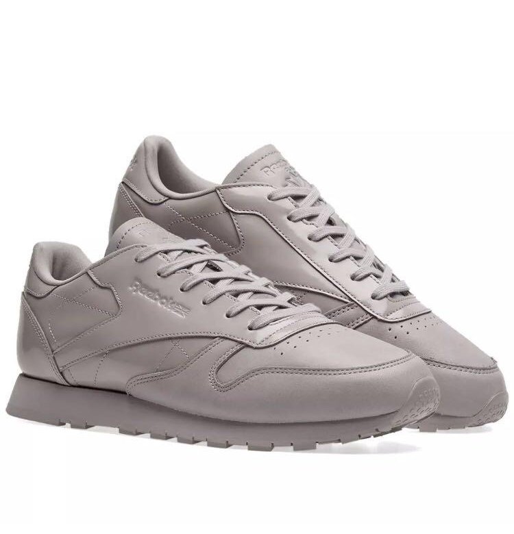 Reebok Classic Leather серые