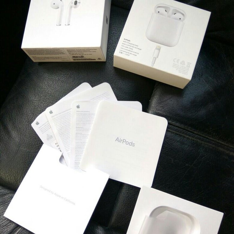 Airpods 2 коробка