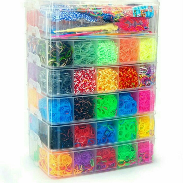 Набор резиночек для плетения браслетов. 6 Этажный набор резинок Rainbow Loom super Maxi. Резиночки для плетения Rainbow Loom большой набор. Набор резинок для плетения Rainbow Loom. Самый большой набор резинок для плетения.