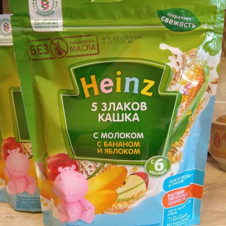 Heinz каша для мам