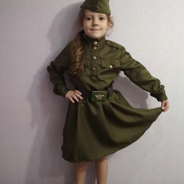 Платья военных лет для девочек