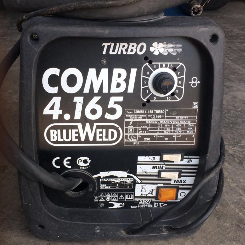 Blueweld 152 combi turbo схема