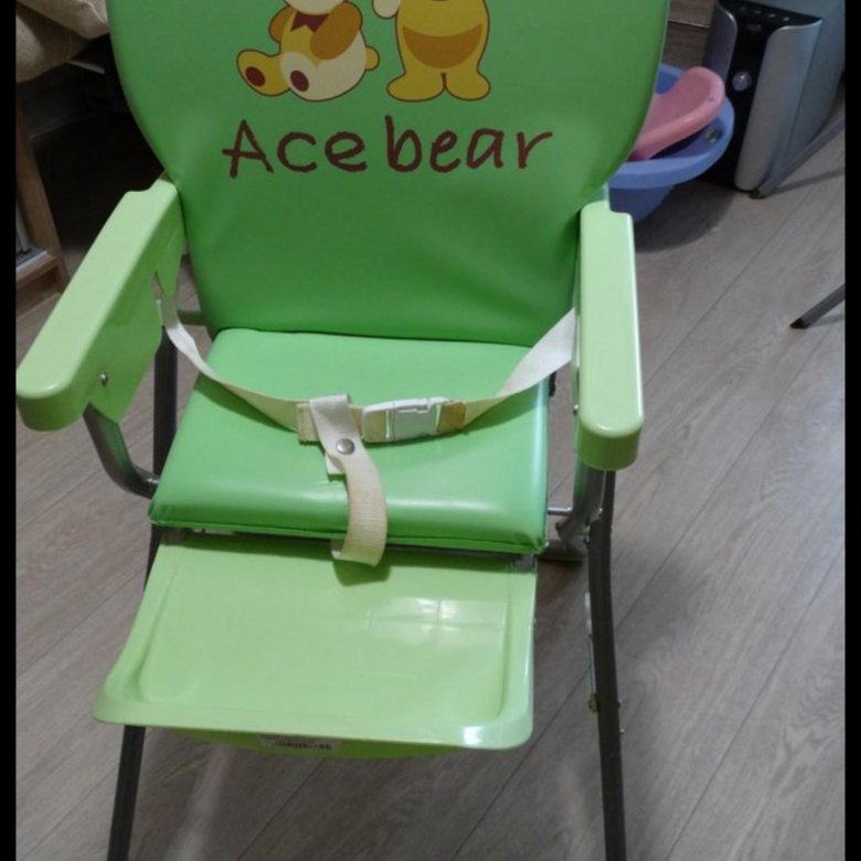 Ace bear стульчик для кормления