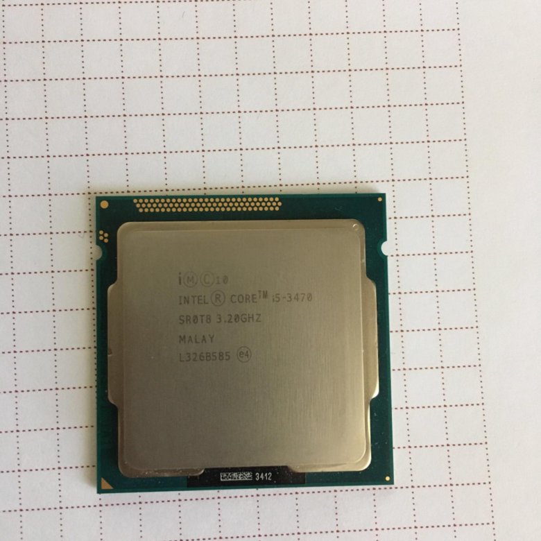 Core i5 3470. Процессор Intel Core i5 3470s.