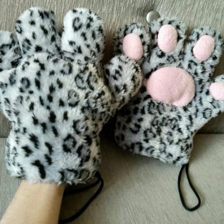 Как делать лапки. Перчатки лапки. Кошачья лапка. Кошачьи перчатки. Перчатки лапки кошки.