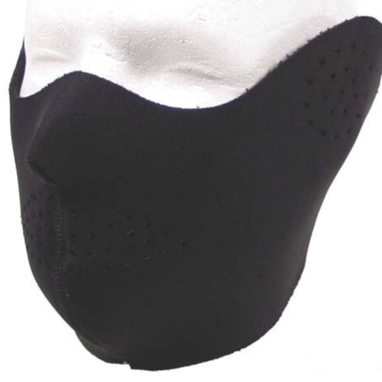 Неопреновая маска. Ветрозащитная маска для лица. Маска для лица мужская. Маска балаклава со ртом. Повязка на рот и нос.