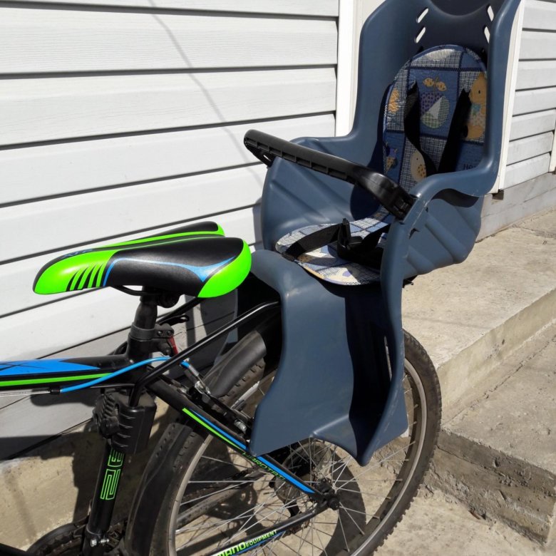 Детское кресло на скоростной велосипед - 80 фото