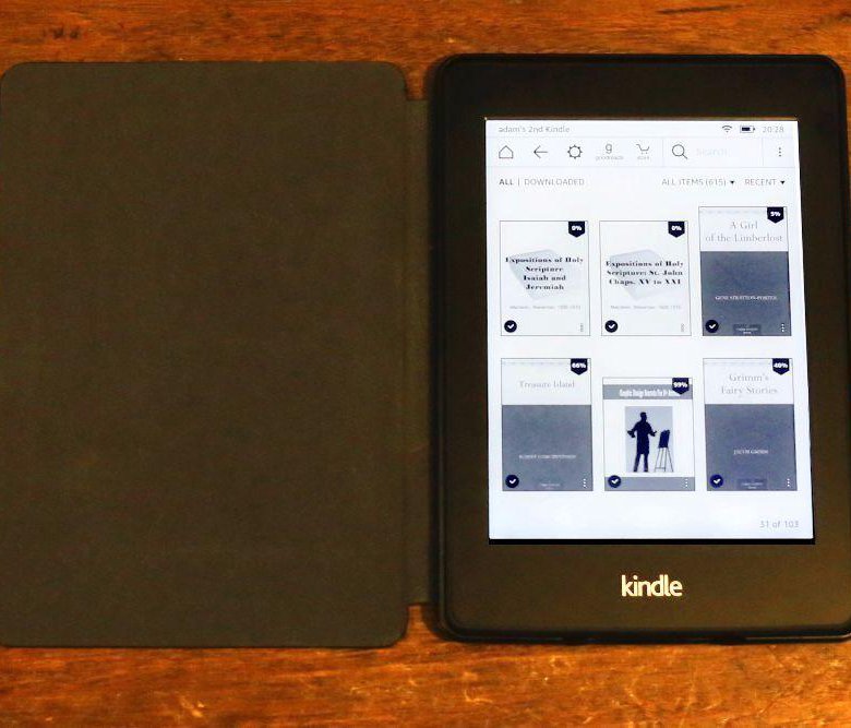 Kindle paperwhite page turn animation