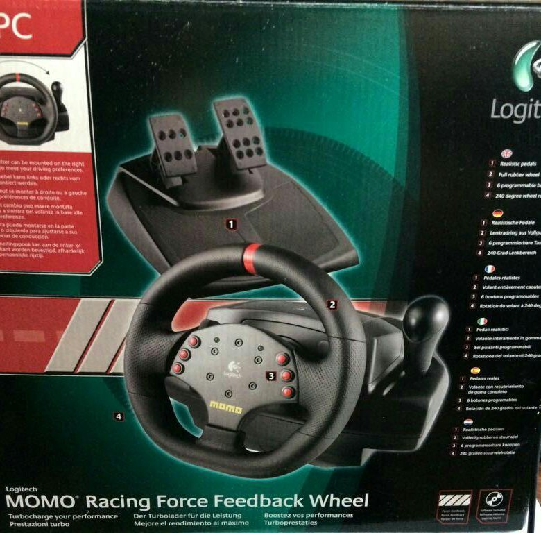 Logitech momo racing схема