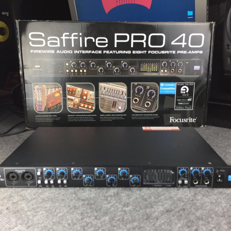 Звуковая карта focusrite saffire pro 40