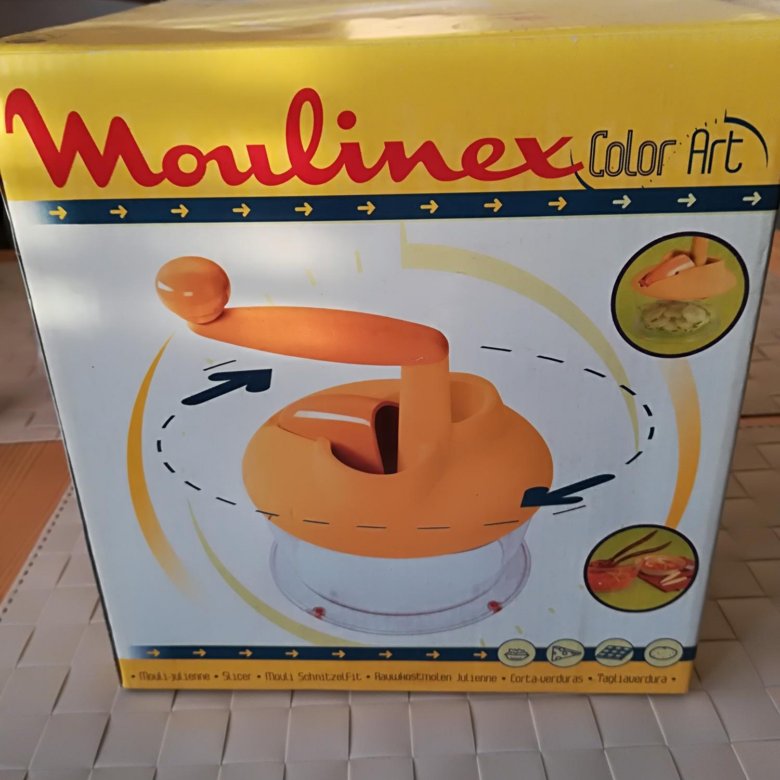 Овощерезка Moulinex Color Art – купить в Москве, цена 800 руб., продано ...