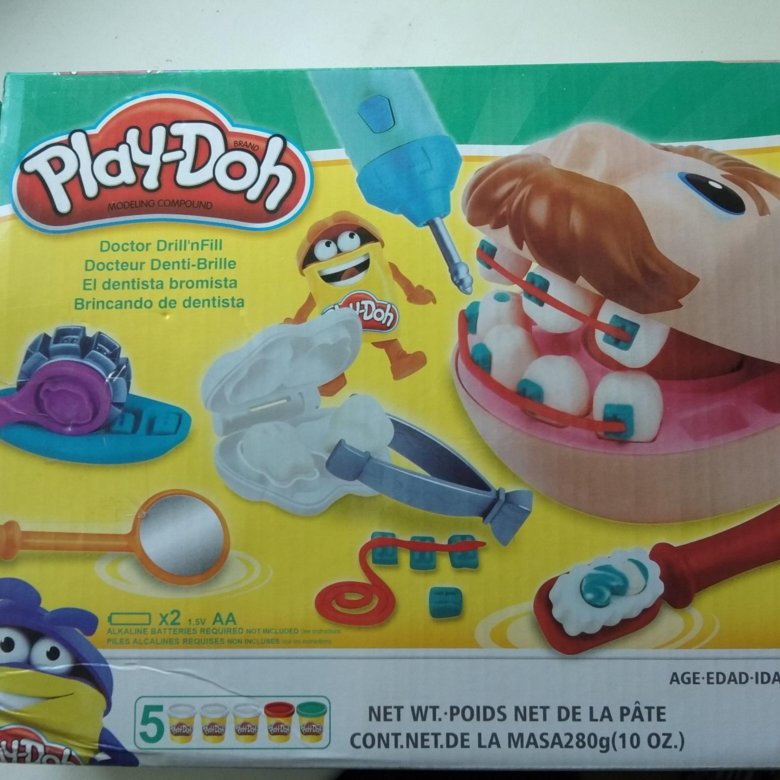 Инструкция к play doh торт