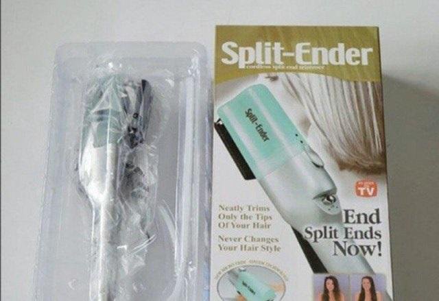 Как делать полировку волос split ender