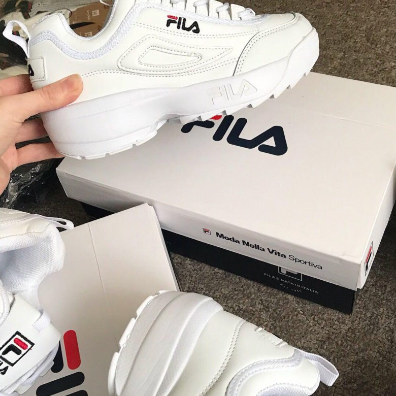 Кроссовки Fila Balenciaga