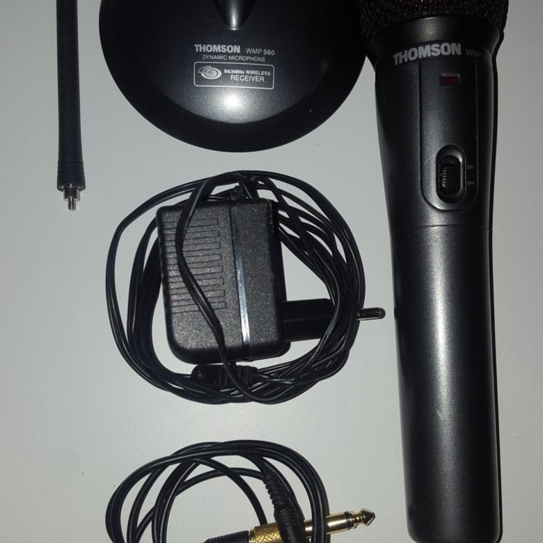 Микрофоны thomson. Характеристики микрофона thompson wmp560. thomson wmp 560 как подключить. продажа микрофона томсон wmp 560.