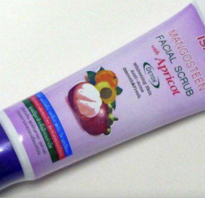 Тая сургут. Isme Mangosteen facial Scrub, 100гр. Isme скраб с мангустином. Детокс скраб для лица Isme. Тайская косметика для лица.