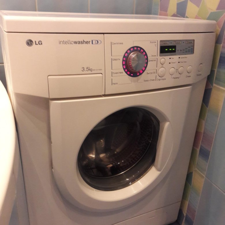 Lg intellowasher 3.5 kg. LG WD 12170. WD-12170sd. LG WD-12170nd. LG WD 12170 D.