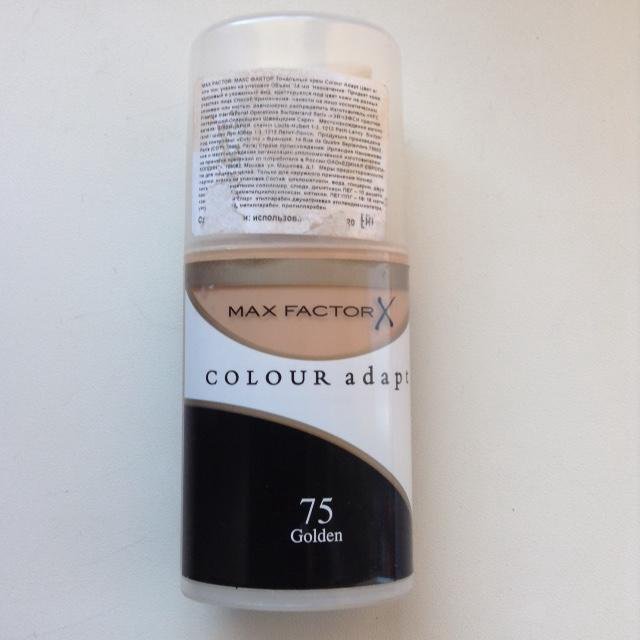 Купить крем макс фактор. Тональный крем Макс фактор adapt. Тональный крем Max Factor Color adapt. Макс фактор тональный крем Color adapt тон 75. Тона тонального крема Max Factor Color adapt.