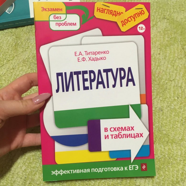 Титаренко хадыко литература в схемах и таблицах