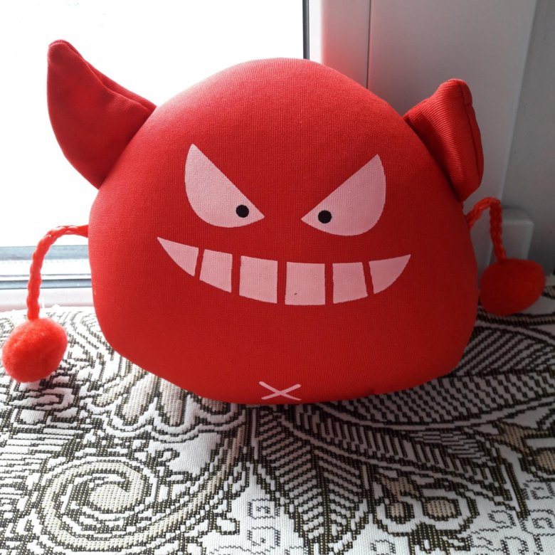 чёртик из пряжи.