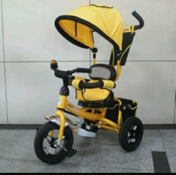 детский велосипед делюкс. , надув. детский велосипед maxiscoo 18. трехколесный велосипед grand toys gt7853 lexx deluxe. велосипед lexx trike 3-колесный желтый.