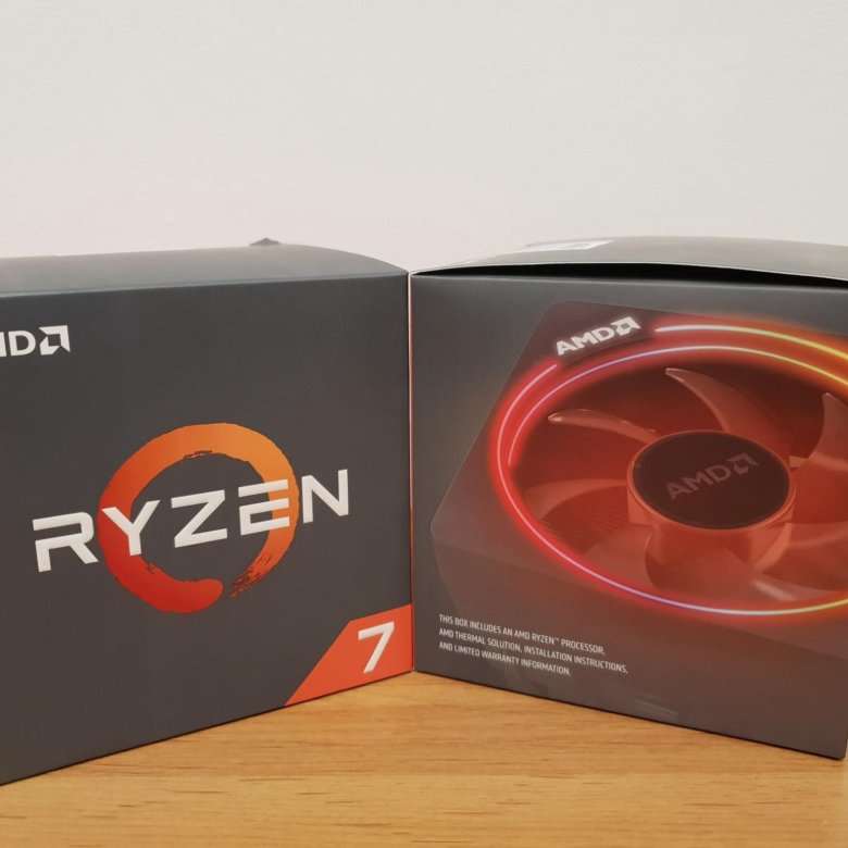 Amd ryzen 2700x box