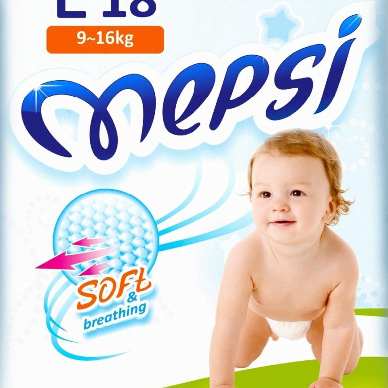 <b>Подгузник</b> детский <b>Mepsi</b> L size (18 шт) Премиум – купить в ...