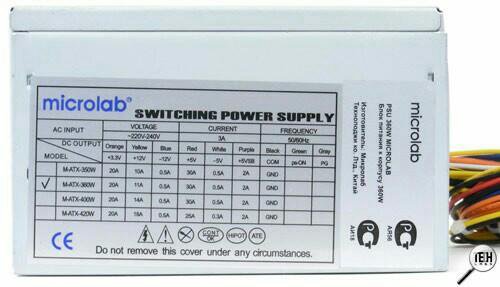 Схема бп микролаб atx 360