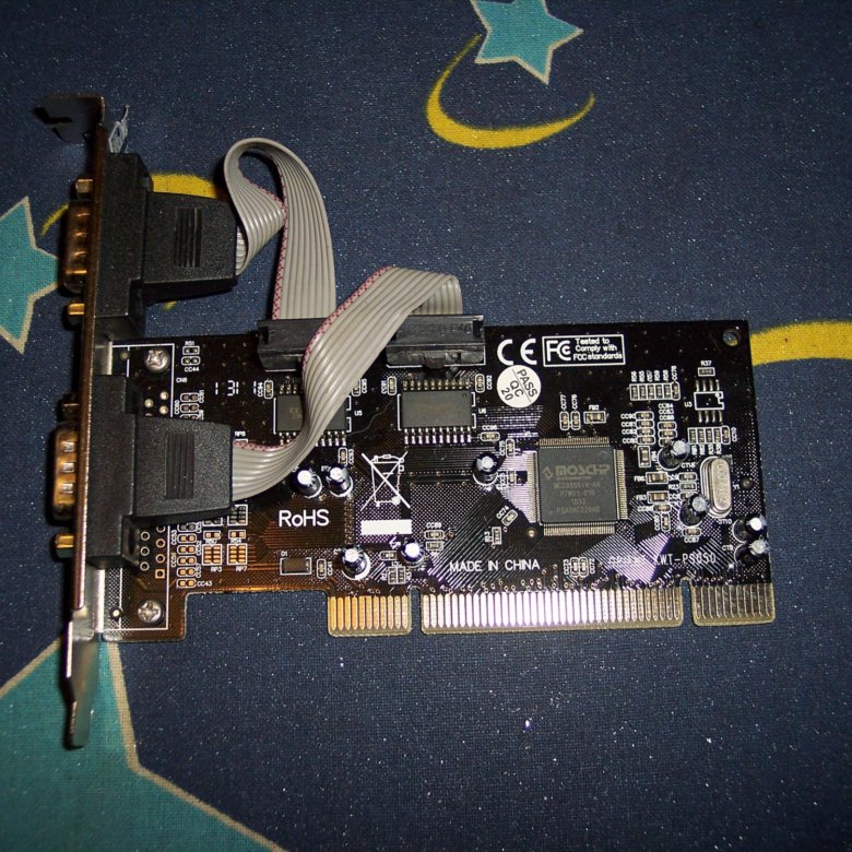 Agp чип. Moschip PCI 9865.