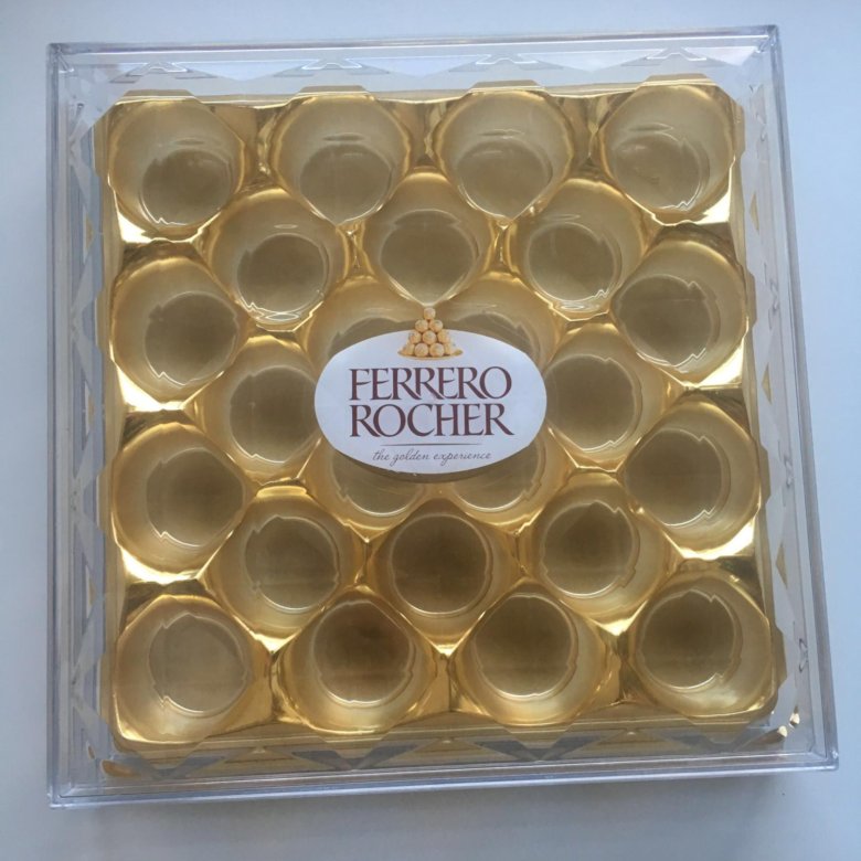 Упаковка Ferrero Rocher