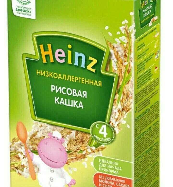 Каша heinz гречневая безмолочная с яблоками