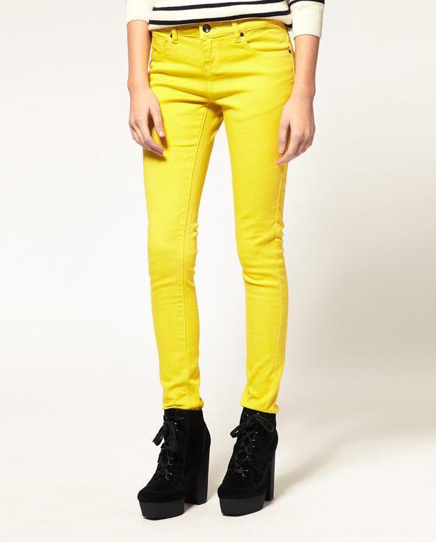 Yellow Skinny Jeans