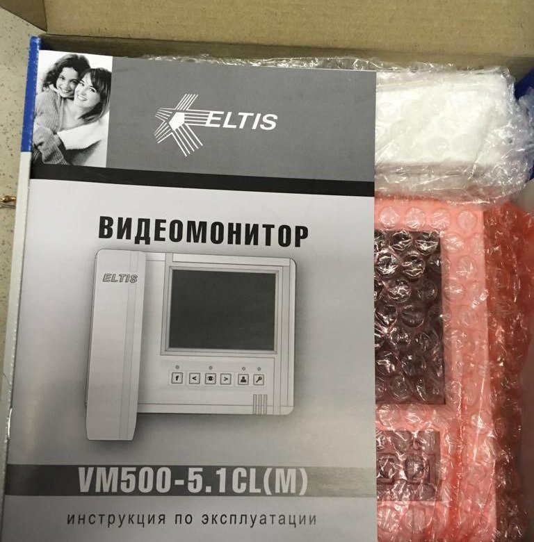 Видеомонитор eltis vm400 4cl схема подключения